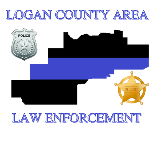 Logan County Area Law Enforcement Clip Art Image