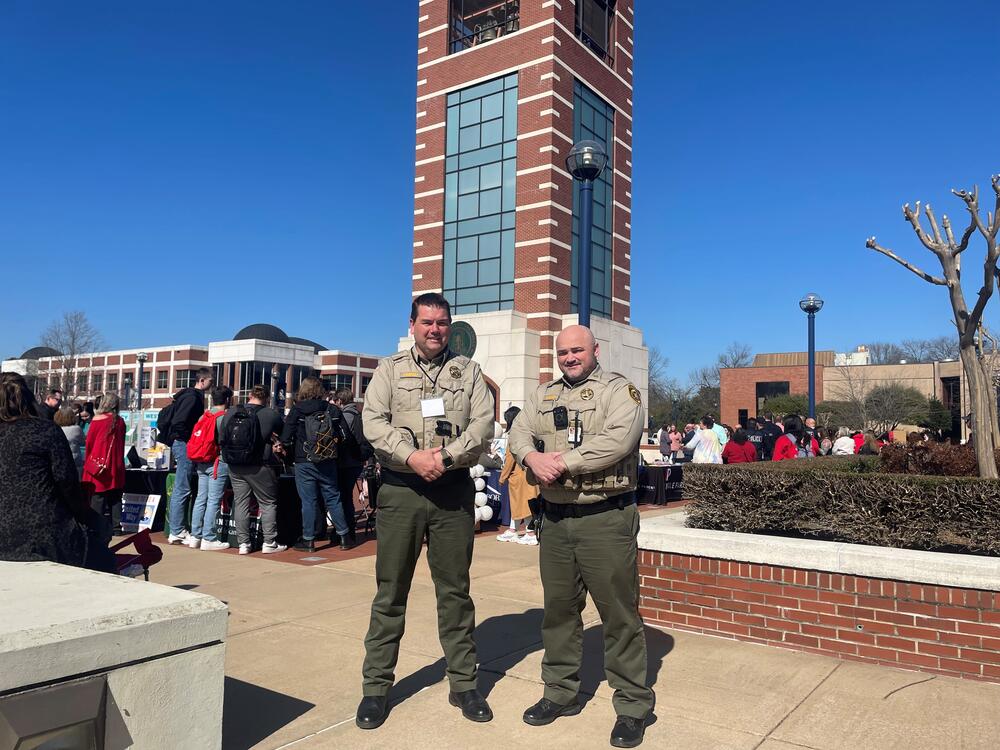 Rising in the River Valley Sheriff and Chief Deputy Photo