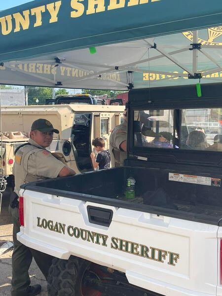 Photo of Deputy in Tent