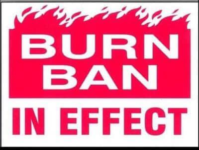 Burn Ban image.