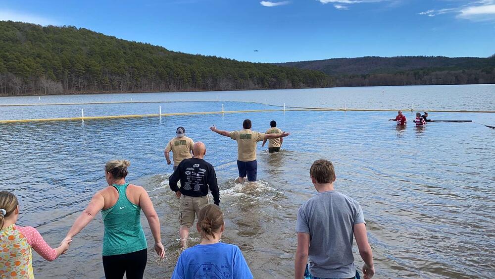 Photo of the 2023 Polar Plunge