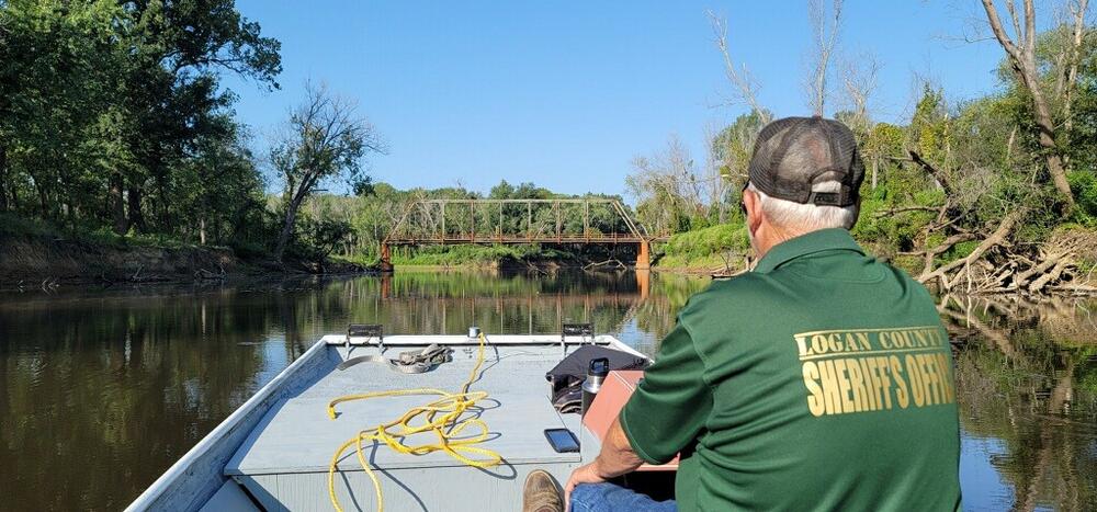 Robert Driving Boat