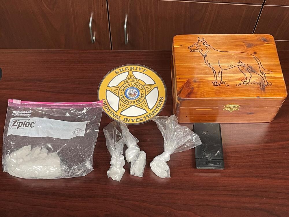 Photo of Alleged Meth Seized at the Home