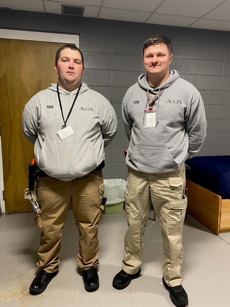 Students Dylan Parr & Dylan Furr