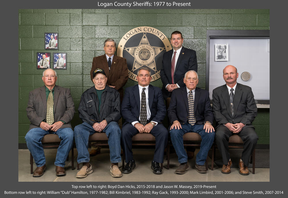 Photo of the Living Logan County Sheriffs in 2020