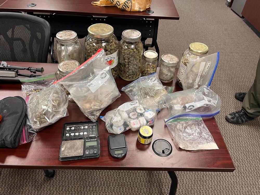Photos of Items Seized.