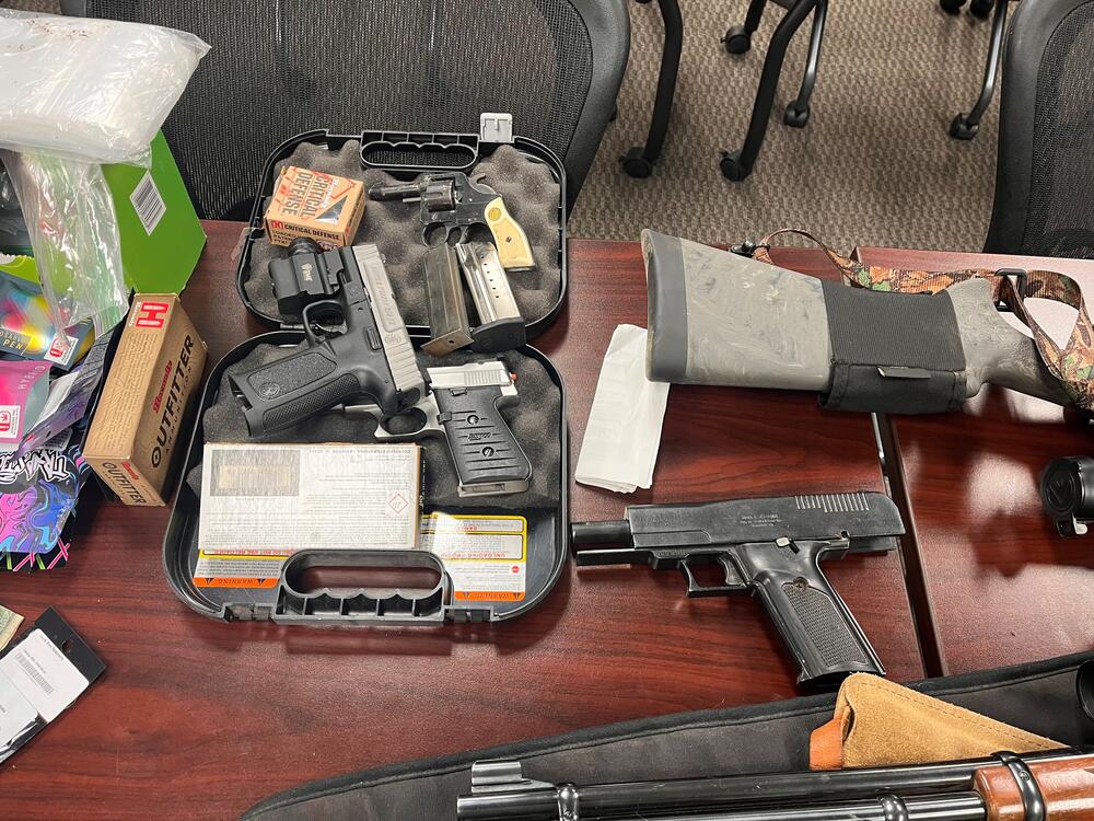 Photos of Items Seized.