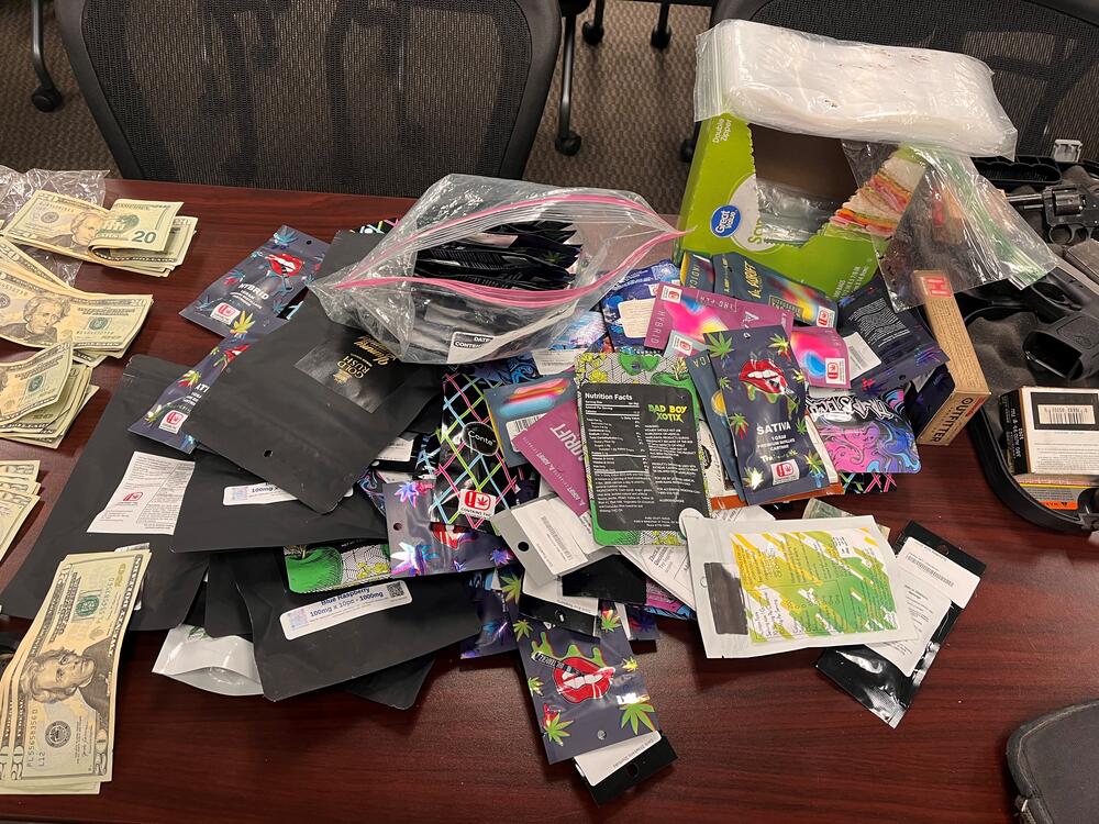 Photos of Items Seized.