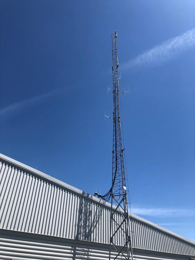 Radio Tower at the Sheriff's Office